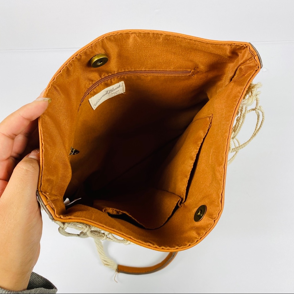 Universal Thread | Brown & White String Purse - image 4